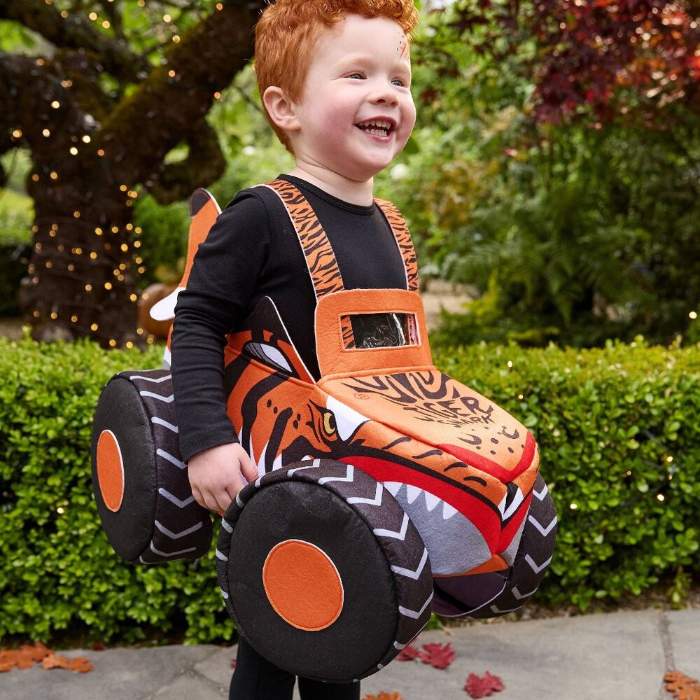 Hot Wheels™ Monster Trucks Tiger Shark Ride-On Costume with Sound - Picture 8 of 10